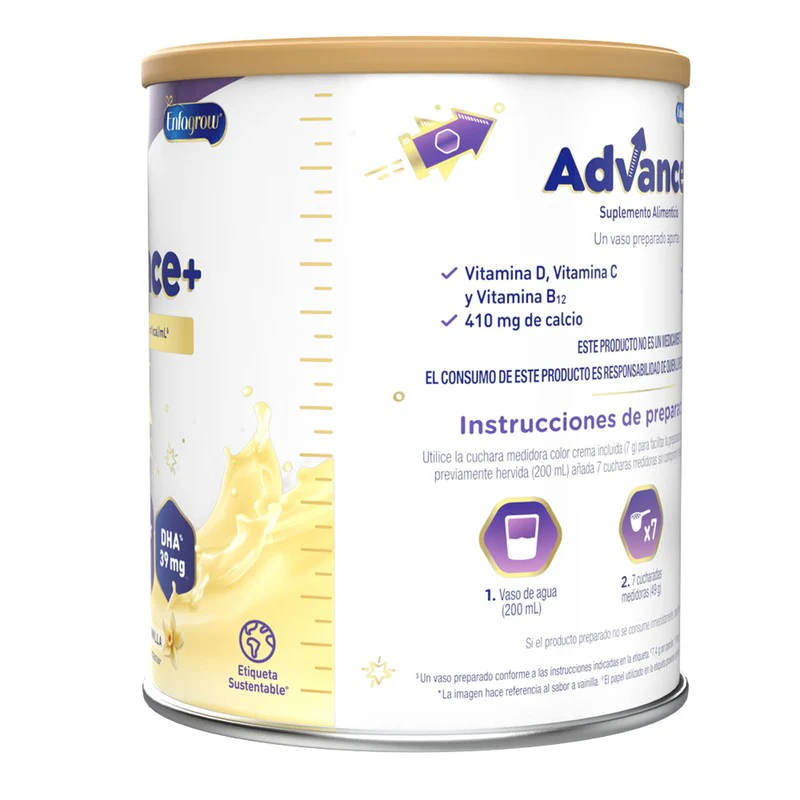 Enfagrow Advance+ Suplemento Alimenticio Vainilla 400 G - Image 3