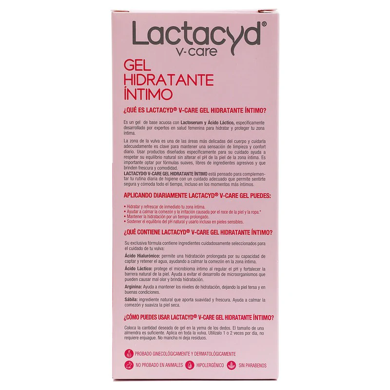 Lactacyd V-Care Gel Hidratante Intimo 30 G - Image 7