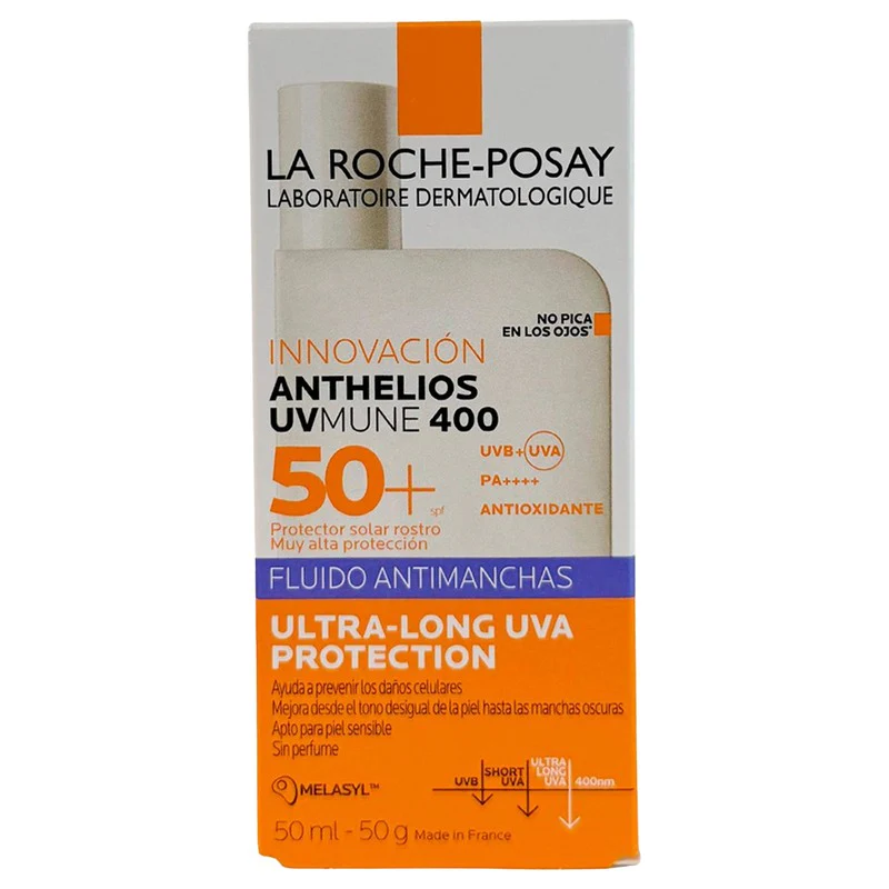 Bloqueador Anthelios Uvmun 400 50+ Antimanchas 50 Ml