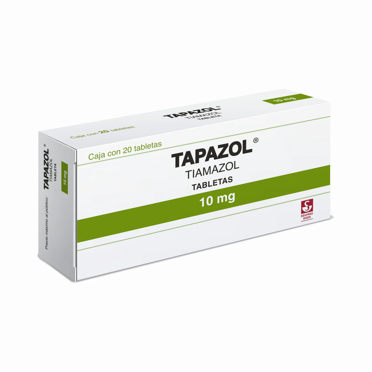 Tapazol 10 Mg Con 20 Tabletas - Image 3