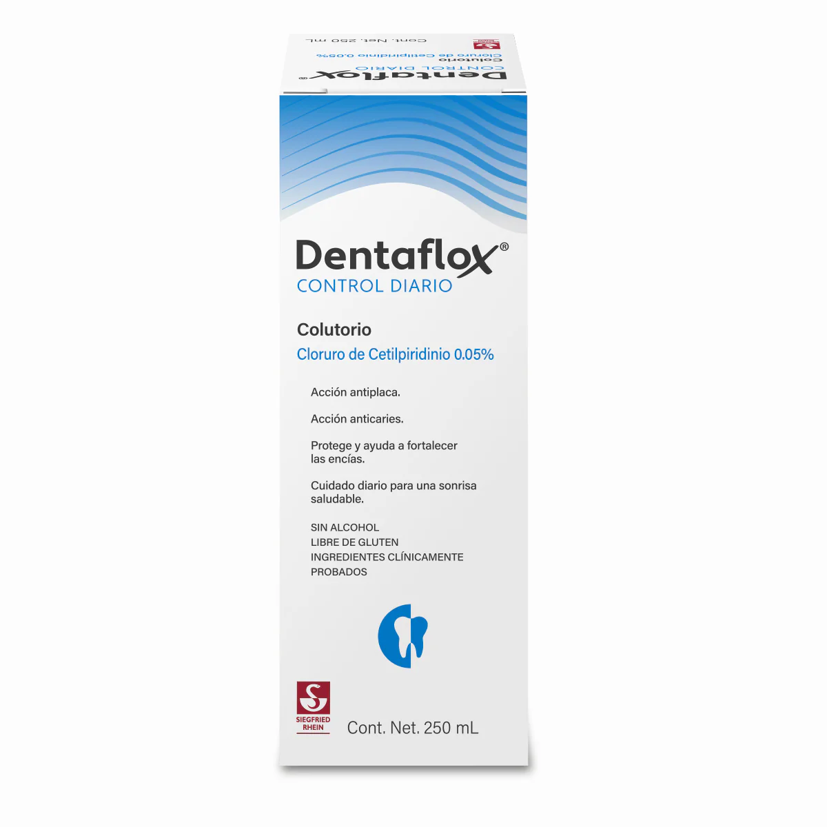 Enjuague Bucal Dentaflox Control Diario Colutorio 250 Ml