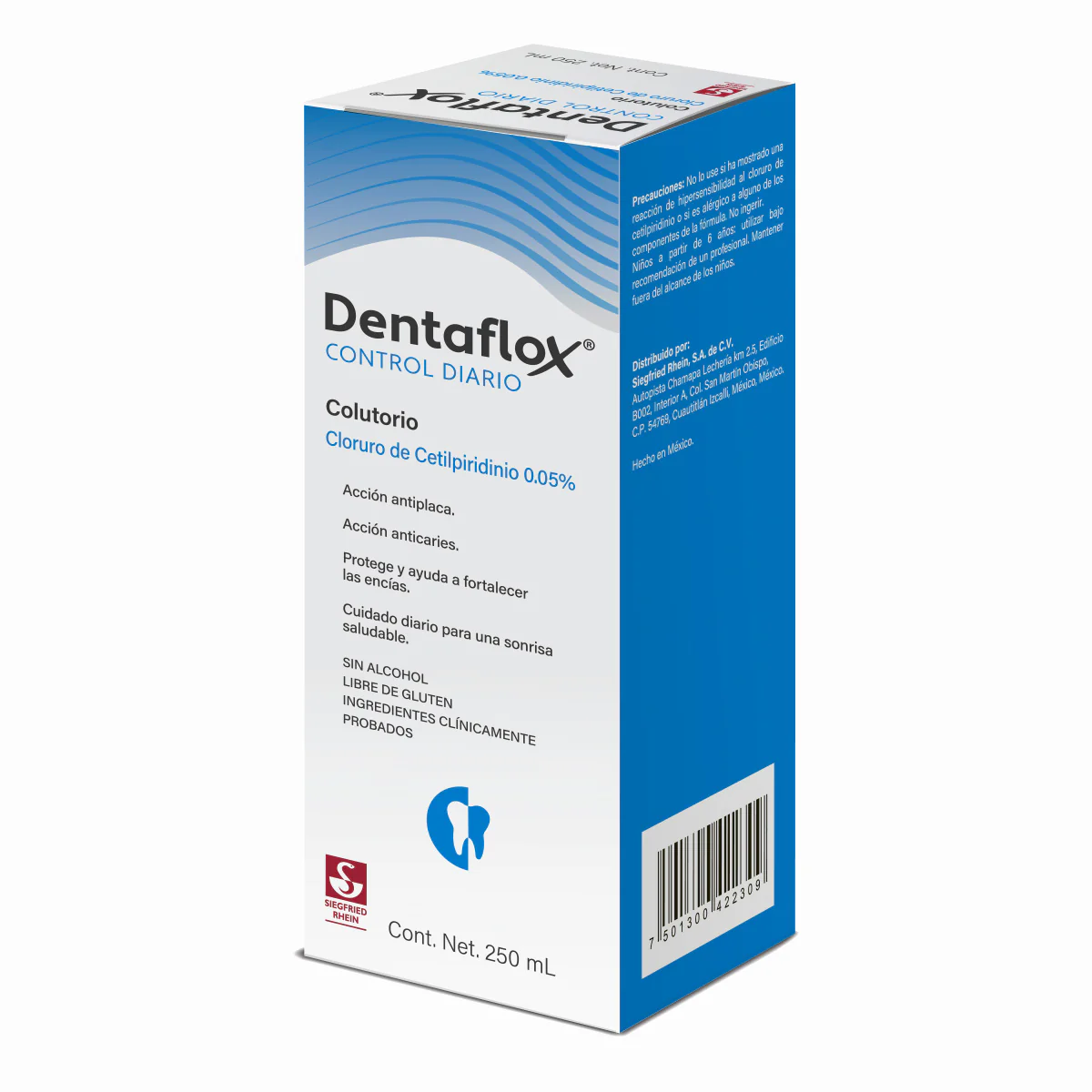 Enjuague Bucal Dentaflox Control Diario Colutorio 250 Ml - Image 2