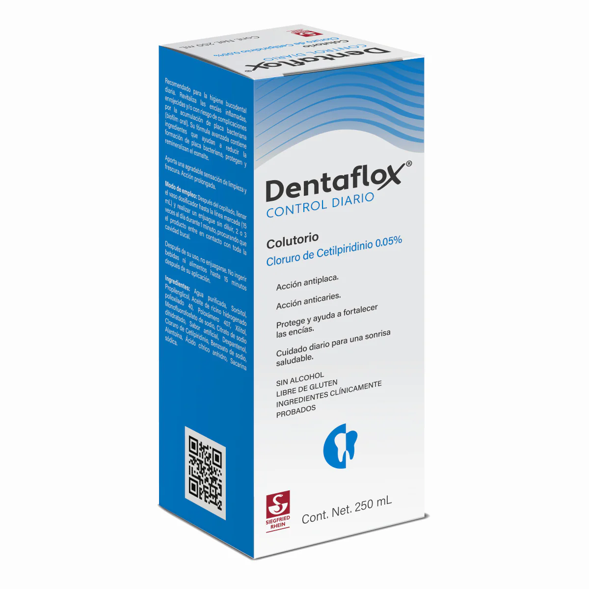 Enjuague Bucal Dentaflox Control Diario Colutorio 250 Ml - Image 3