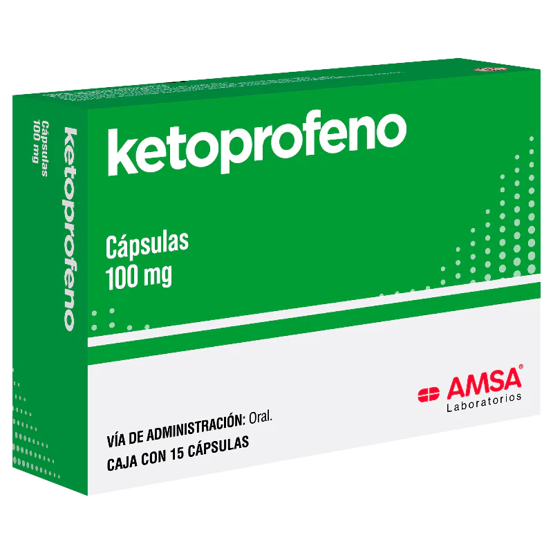 Ketoprofeno 100 Mg Con 15 Capsulas Amsa - Image 2