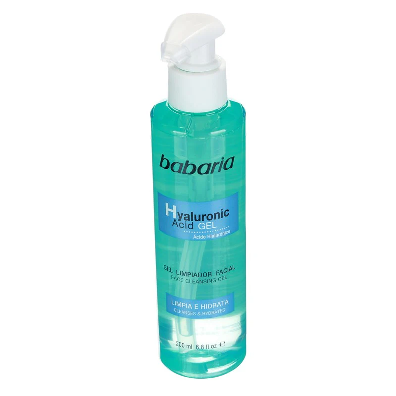 Gel Babaria Limpieza Facial Acido Hyaluronico 200 Ml - Image 3