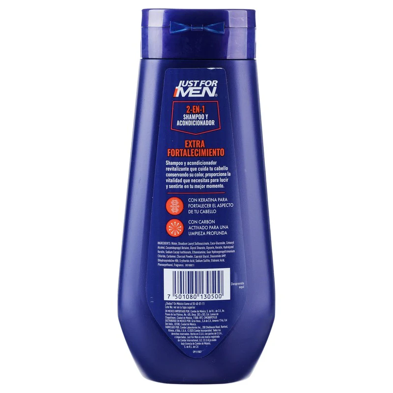 Shampoo Y Acondicionador Just For Men Extra Forte 295 Ml - Image 7