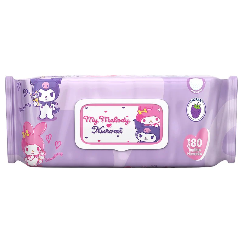 Toallitas Humedas Baby Soft Kitty Moras Con 80
