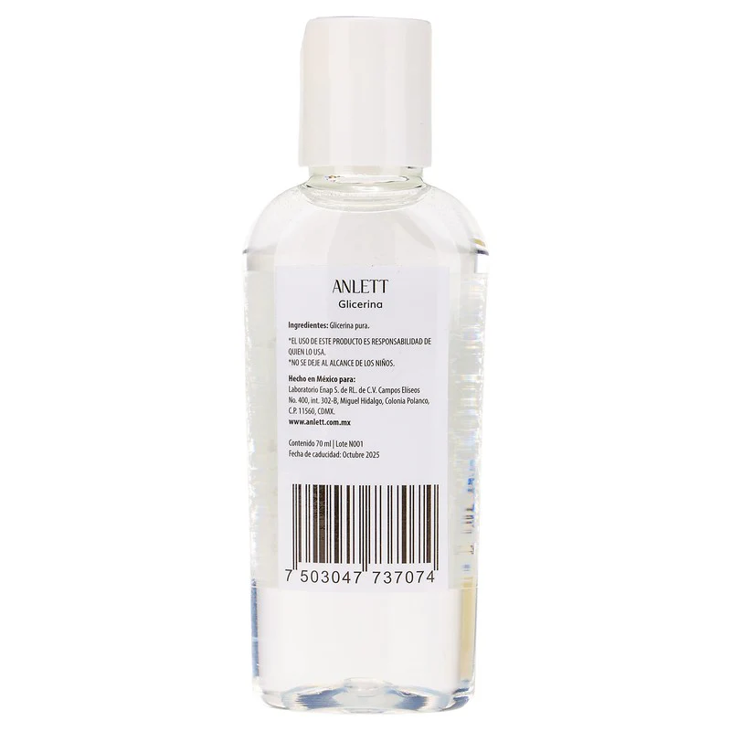 Glicerina Anlett 70 Ml - Image 7