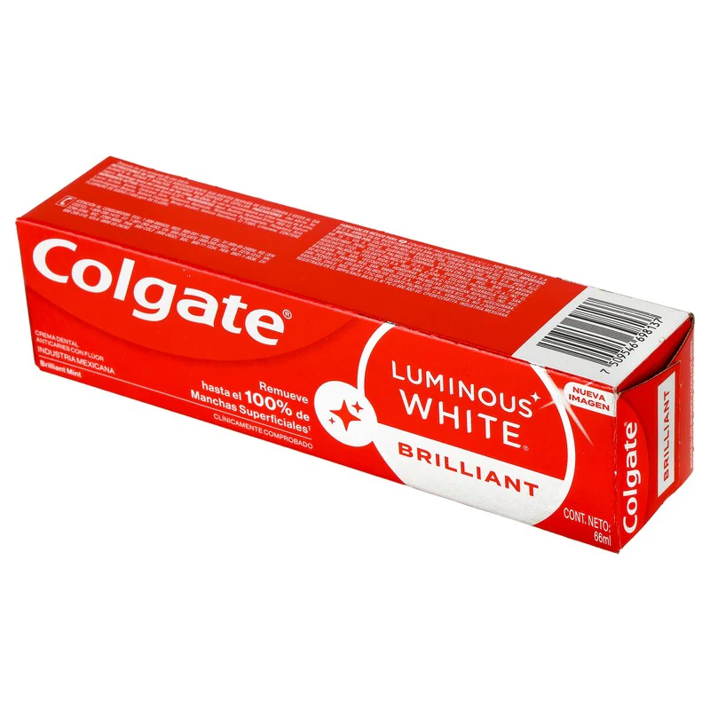 Crema Dental Colgate Luminous White Brilliant 66 Ml - Image 4