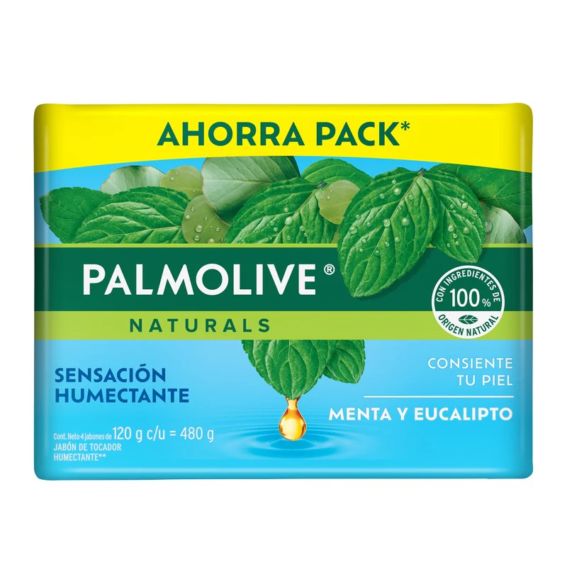 Jabon Palmolive Natural Menta-Eucalipto 120 G Con 4 - Image 2