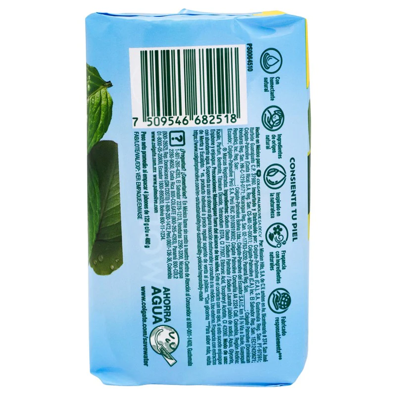 Jabon Palmolive Natural Menta-Eucalipto 120 G Con 4 - Image 8