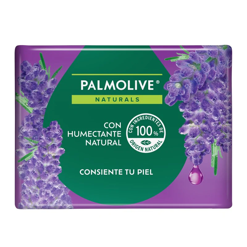 Jabon Palmolive Natural Lavanda Y Crema 120 G Con 4 - Image 3