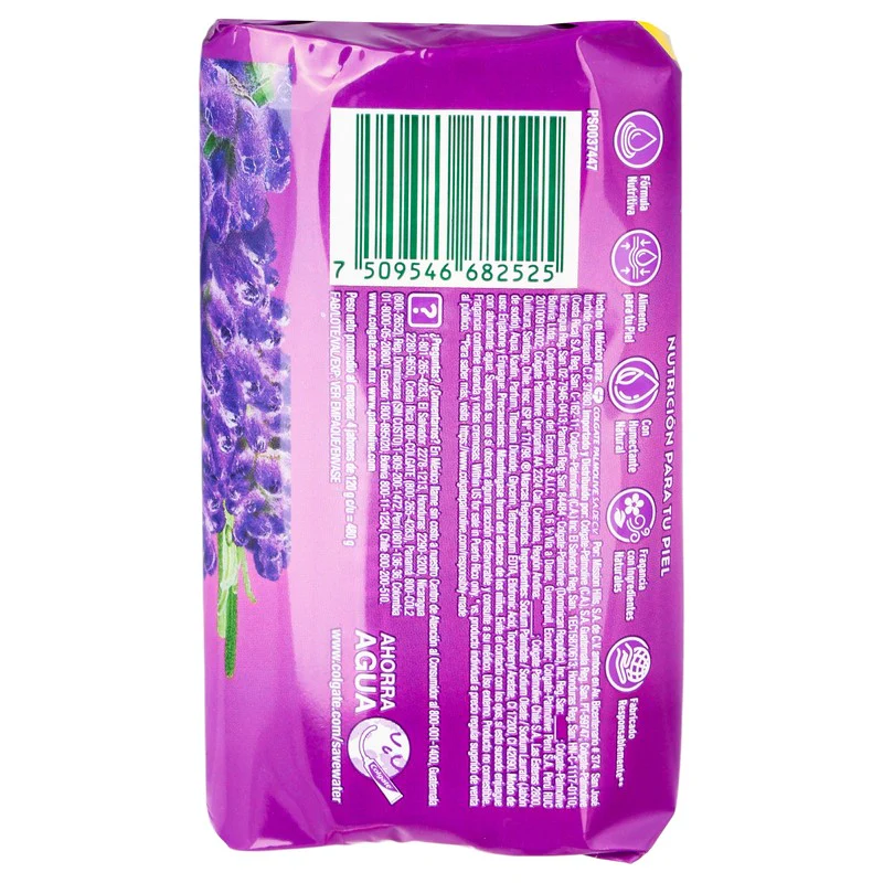 Jabon Palmolive Natural Lavanda Y Crema 120 G Con 4 - Image 8