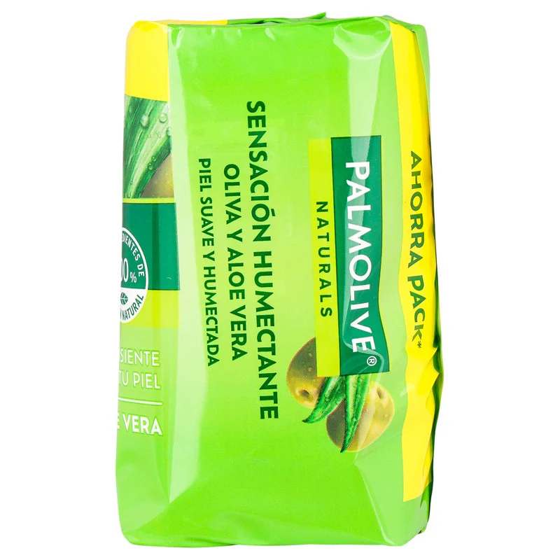 Jabon Palmolive Natural Oliva Y Aloe Vera 120 G Con 4 - Image 6