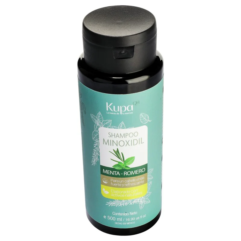 Shampoo Minoxidil Menta - Romero 500 Ml - Image 3
