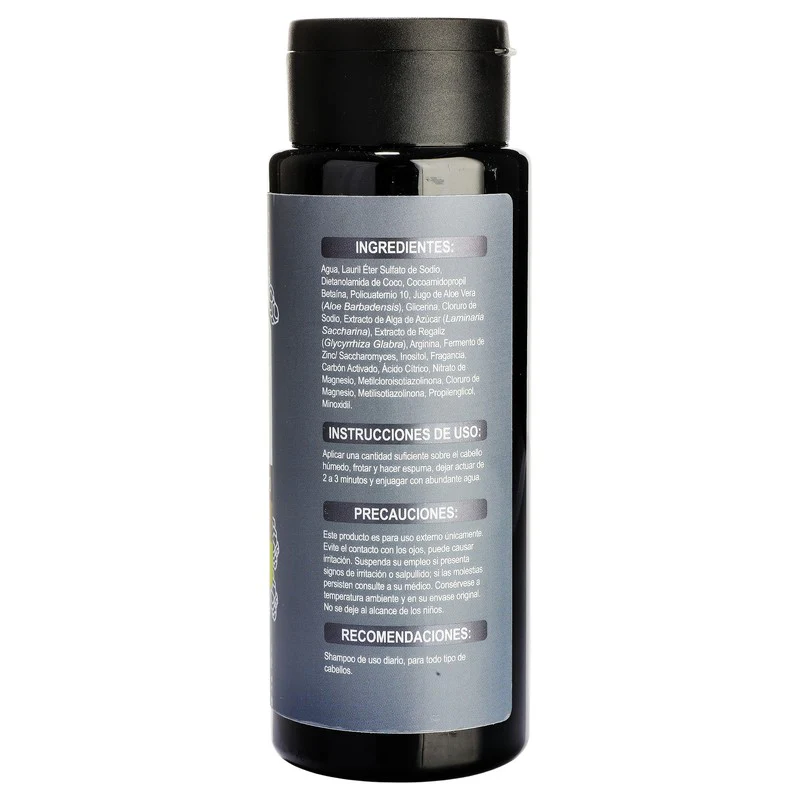 Shampoo Minoxidil Carbon Activado 500 Ml - Image 5