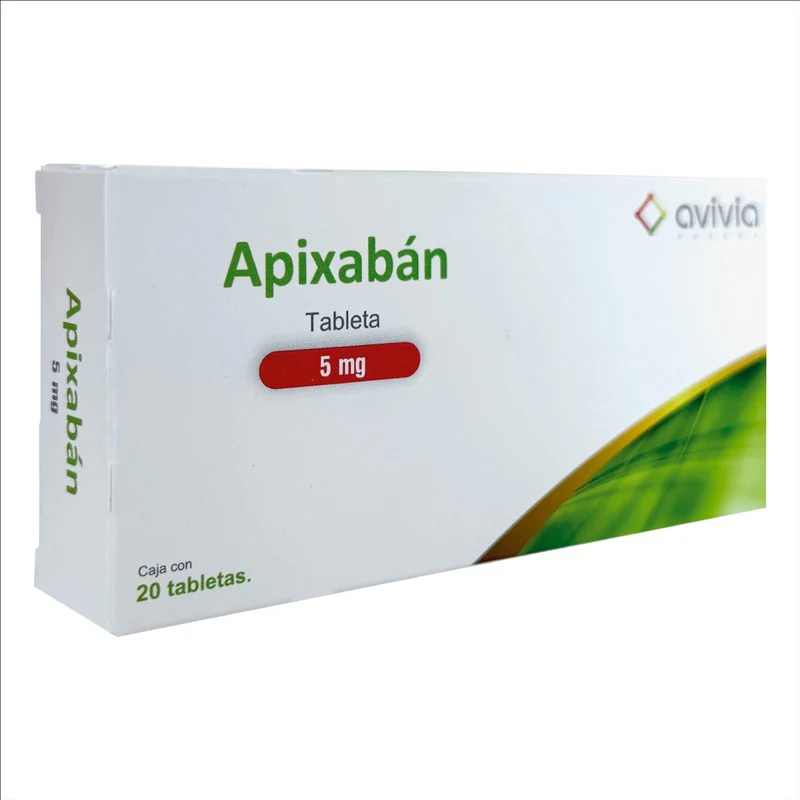 Apixaban 5 Mg Con 20 Tabletas Avivia - Image 2