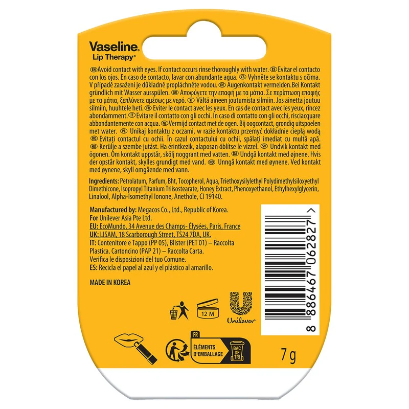 Balsamo Labial Vaseline Queen Bee 7G - Image 4