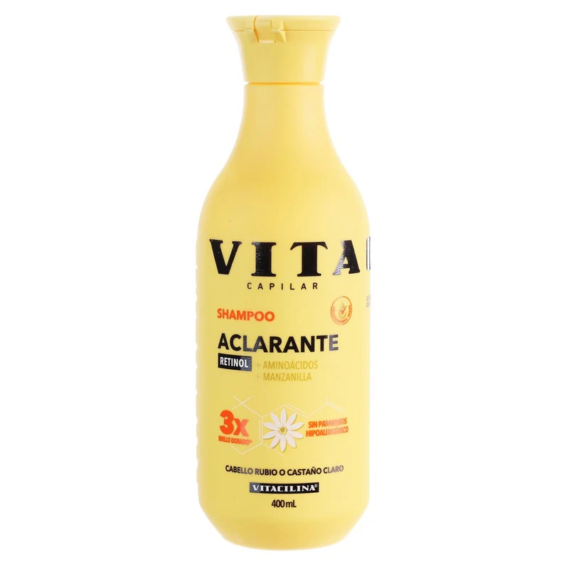 Shampoo Vitacilina Aclarante 400 Ml