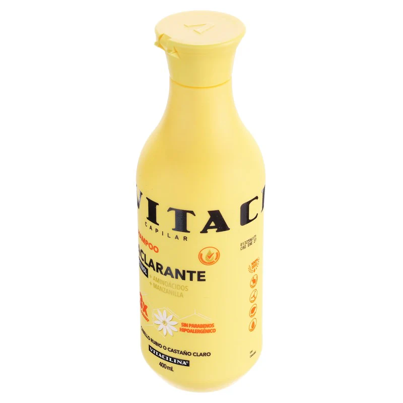 Shampoo Vitacilina Aclarante 400 Ml - Image 4
