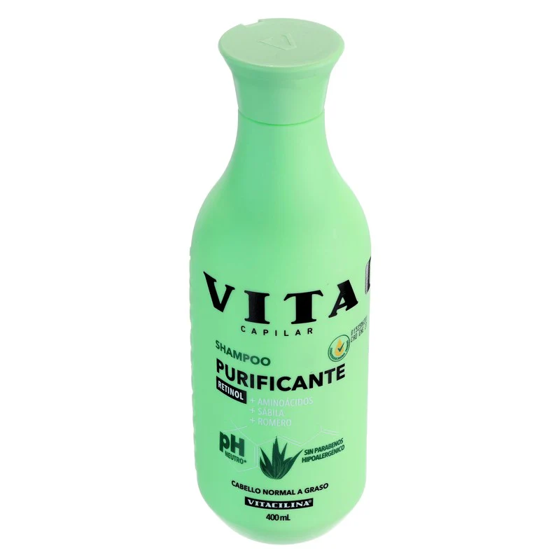 Shampoo Vitacilina Purificante 400 Ml - Image 3