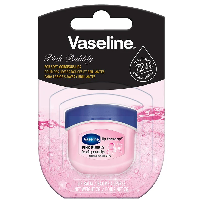 Balsamo Labial Vaseline Pink Bubbly 7 G