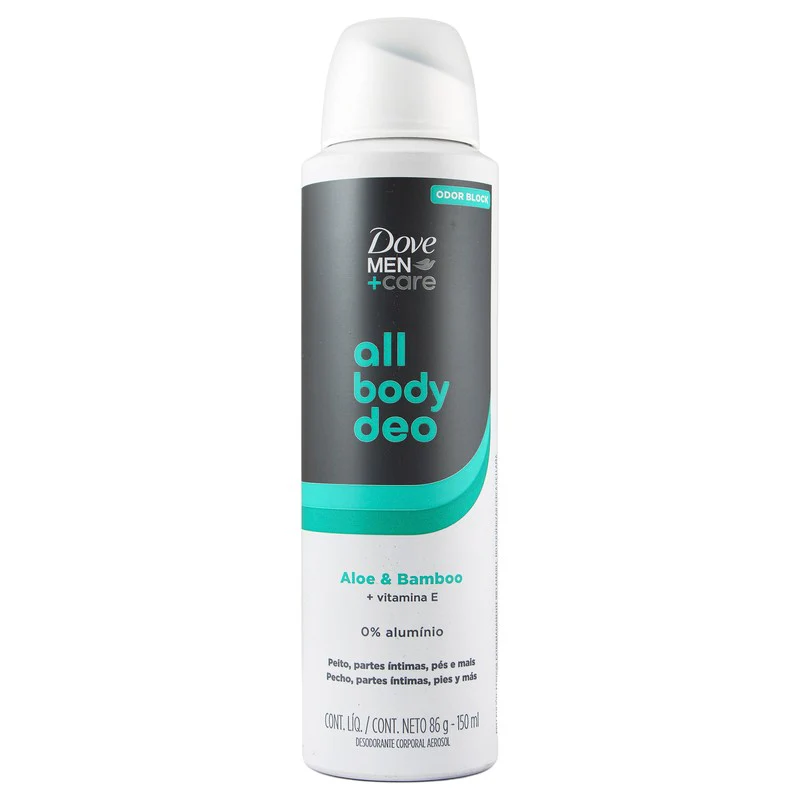 Desodorante Dove All Body Alo-Bamboo 150 Ml