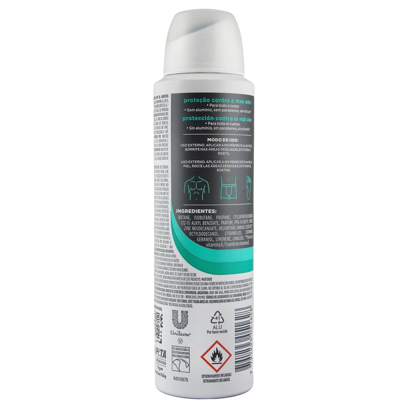 Desodorante Dove All Body Alo-Bamboo 150 Ml - Image 7