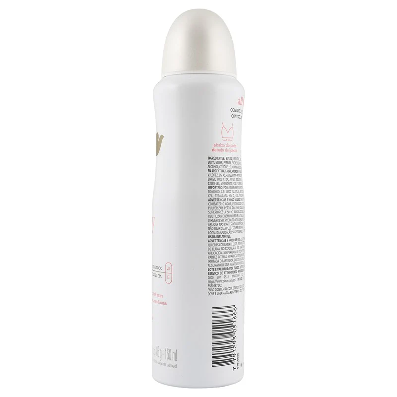 Desodorante Dove All Body Raspberry Rose 150 Ml - Image 5