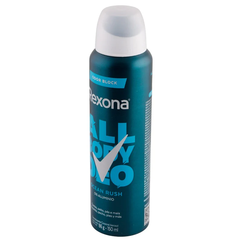 Desodorante Rexon All Body Ocean Rush 150 Ml - Image 4