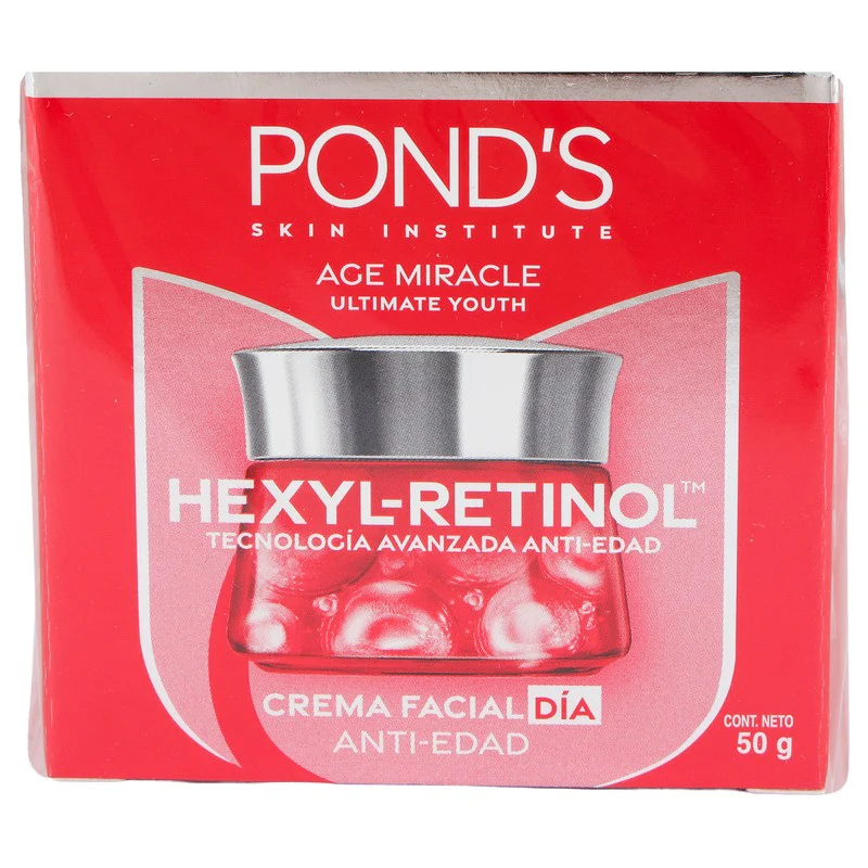Crema Ponds Facial Age Miracle Hexyl Dia 50 G