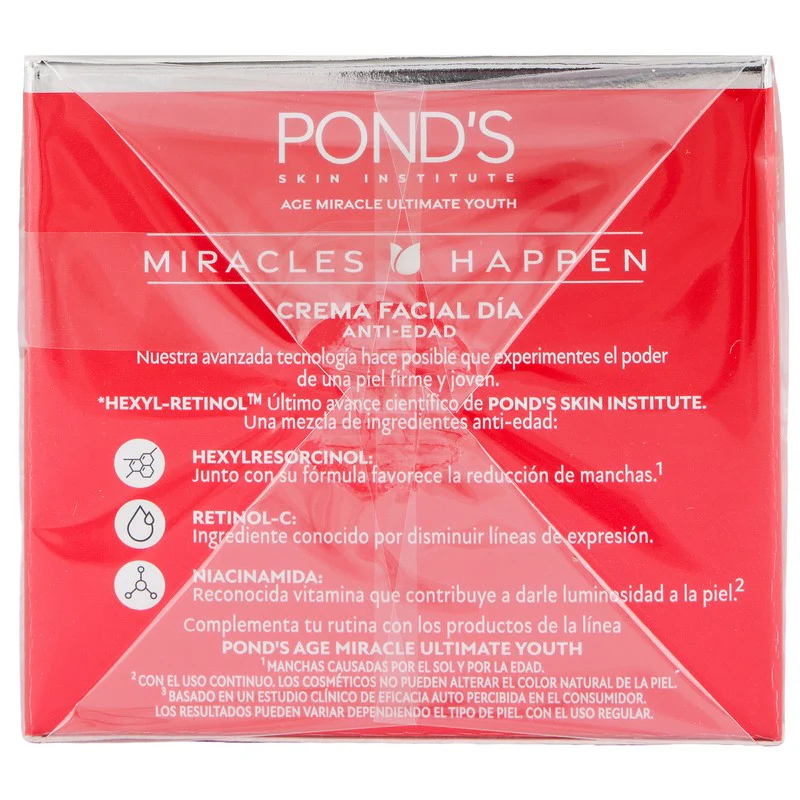 Crema Ponds Facial Age Miracle Hexyl Dia 50 G - Image 8