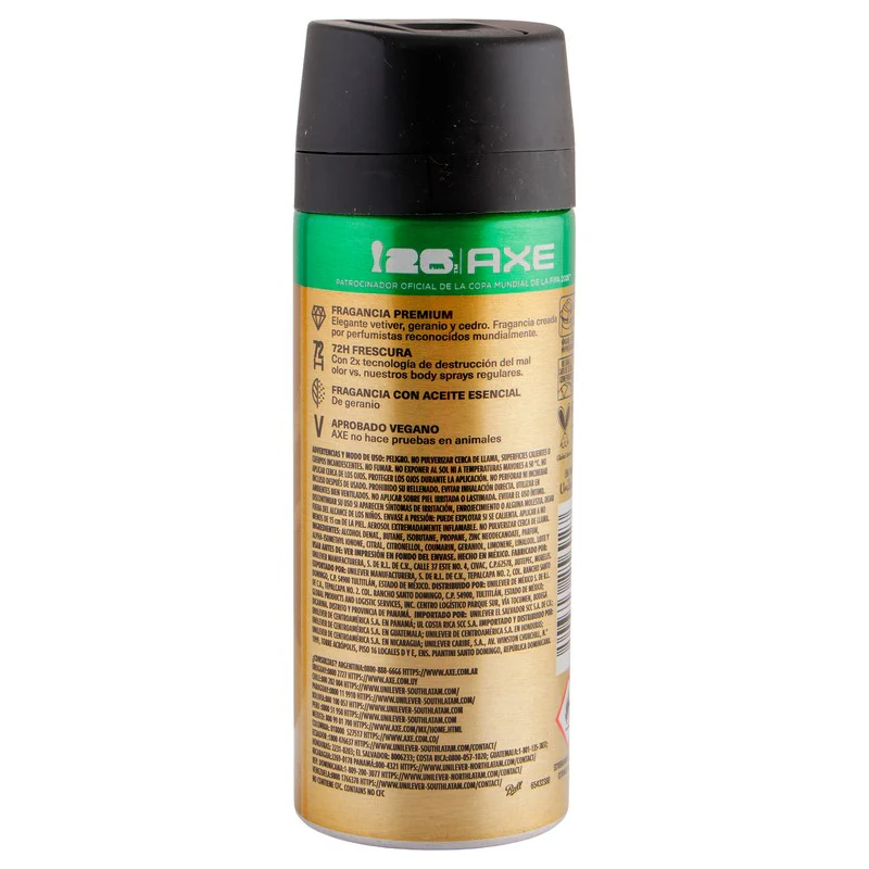 Desodorante Axe Edicion Limitada Cedro Pachuli 150 Ml - Image 7