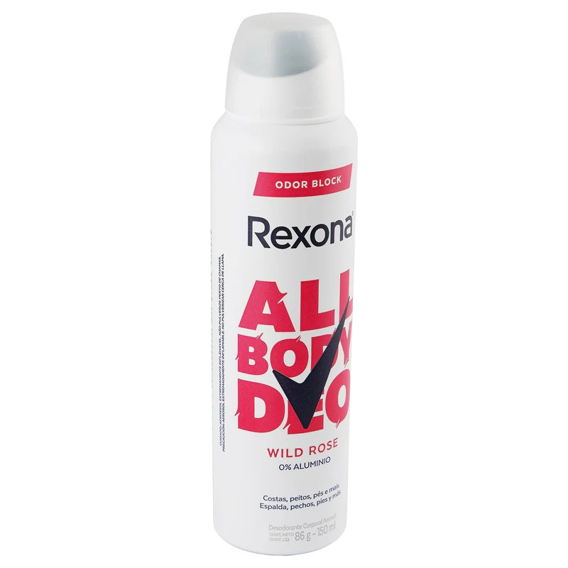Desodorante Rexona All Body Wildrose 150 Ml - Image 2
