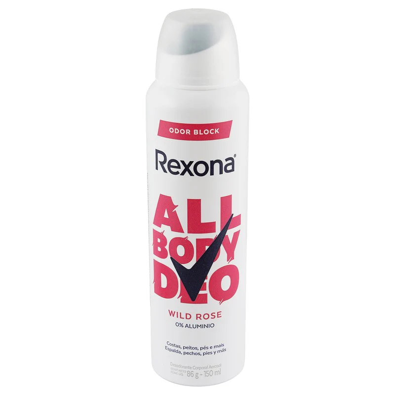 Desodorante Rexona All Body Wildrose 150 Ml - Image 3