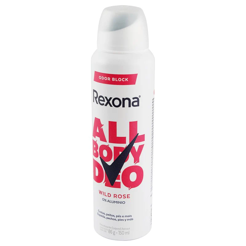 Desodorante Rexona All Body Wildrose 150 Ml - Image 4