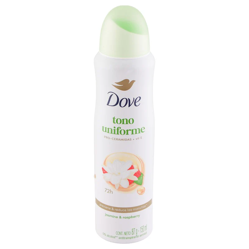 Desodorante Dove Tono Uniforme Jazmin Raspberry Spray 150 Ml - Image 3