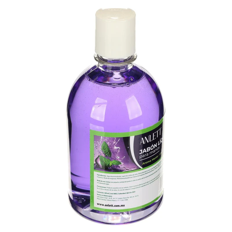 Jabon Anlett Para Manos Menta Lavanda 500 Ml - Image 2