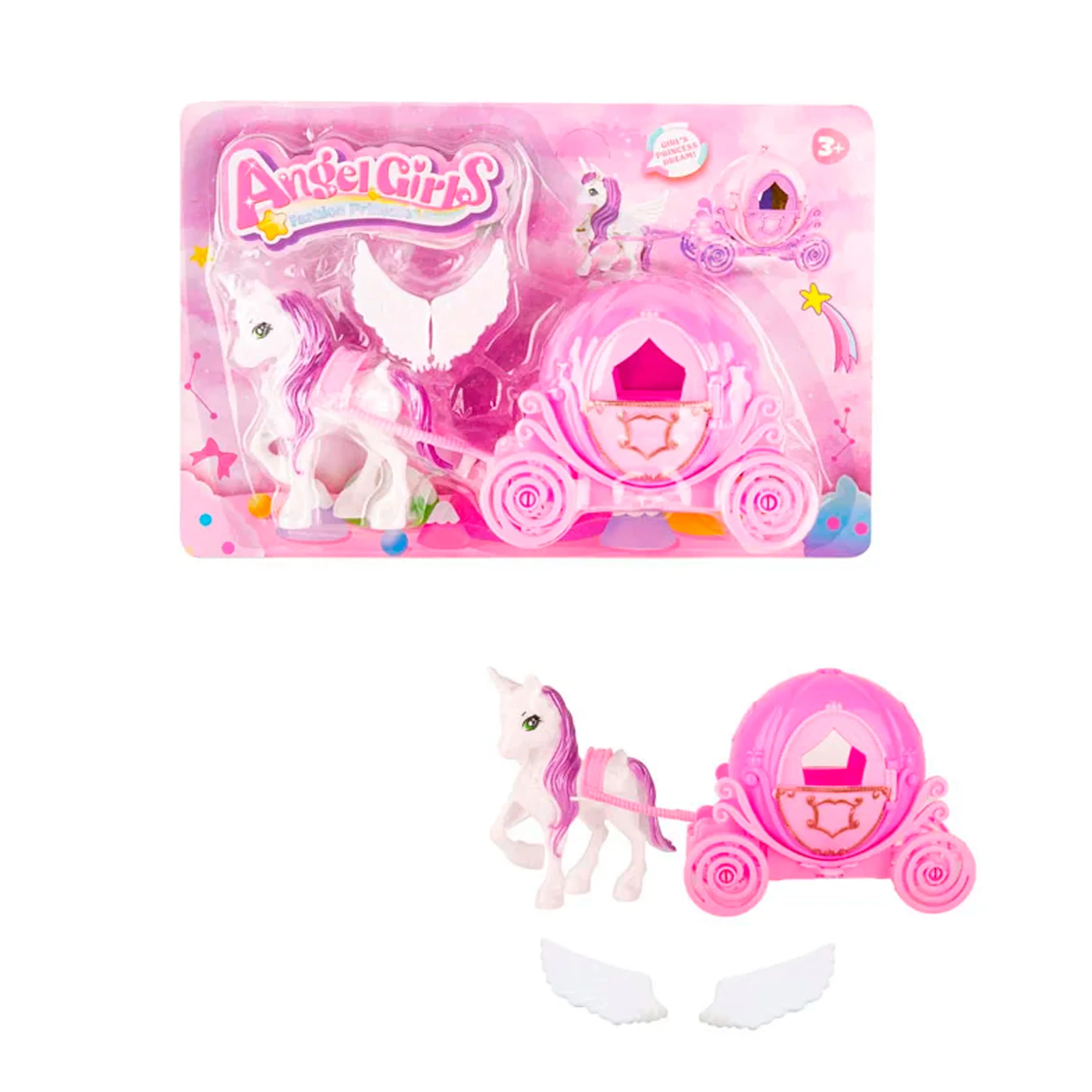 Accesorios Para Muñeca Carruaje Poni Shogun
