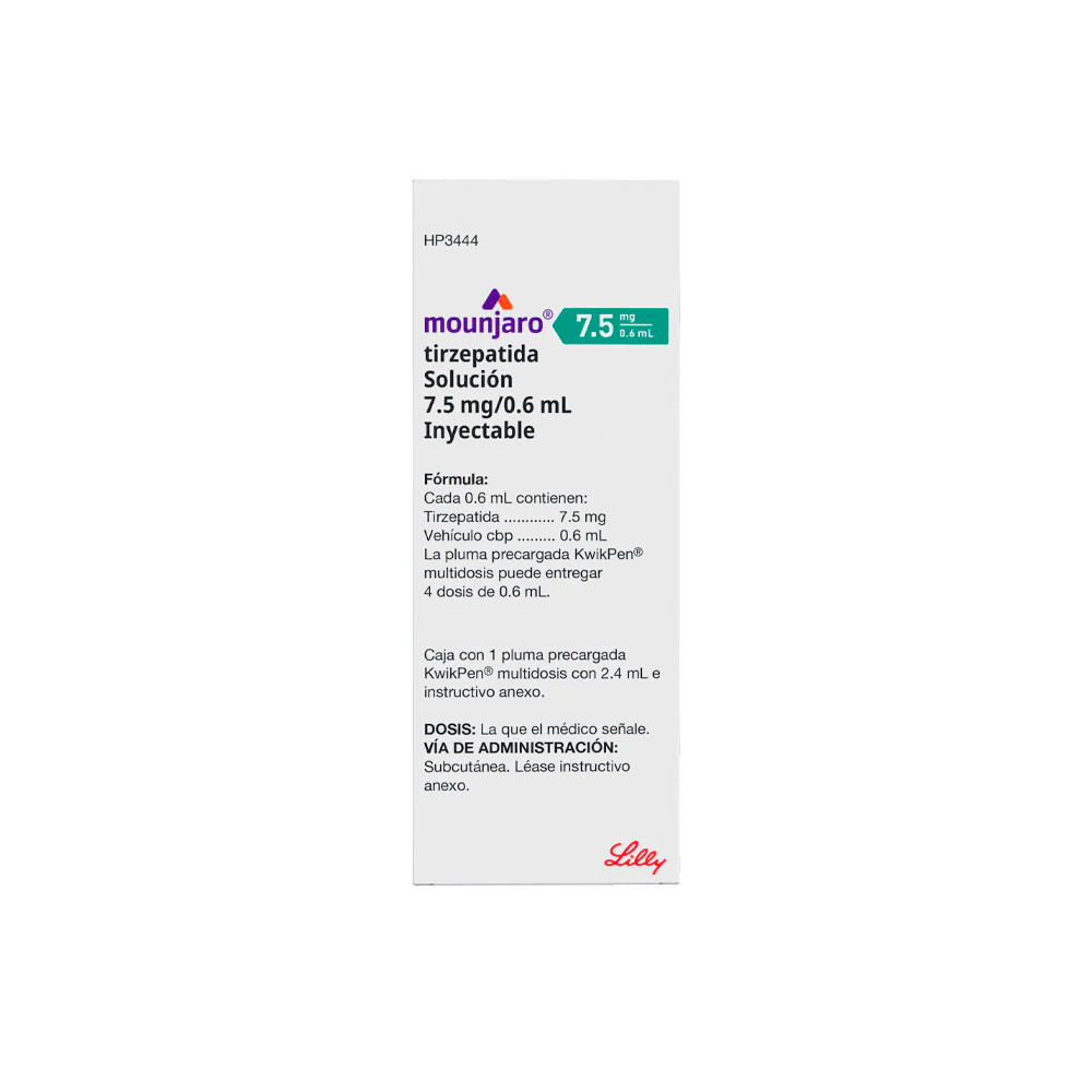 Mounjaro 7.5 Mg/0.6Ml Si Pluma Precargada