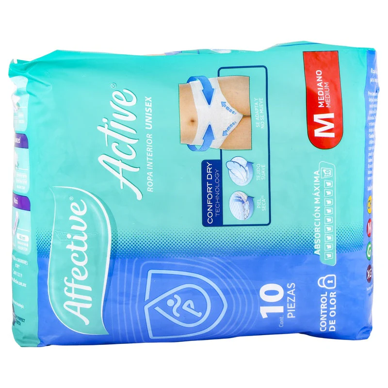 Pañal Affective Safe Pants Adulto Unitalla Con 10 Piezas - Image 10