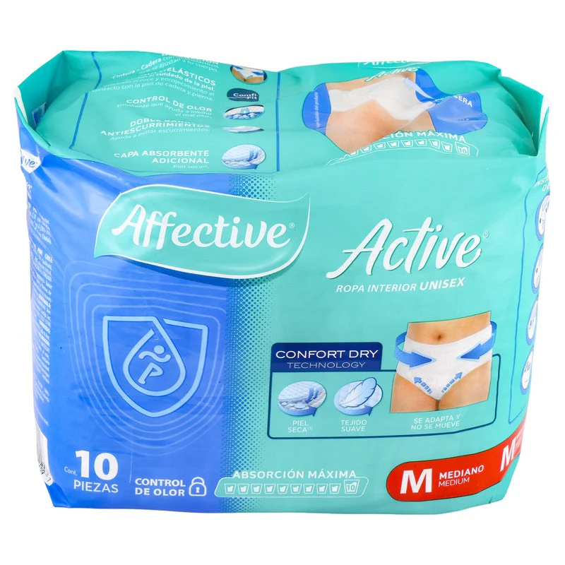 Pañal Affective Safe Pants Adulto Unitalla Con 10 Piezas - Image 14
