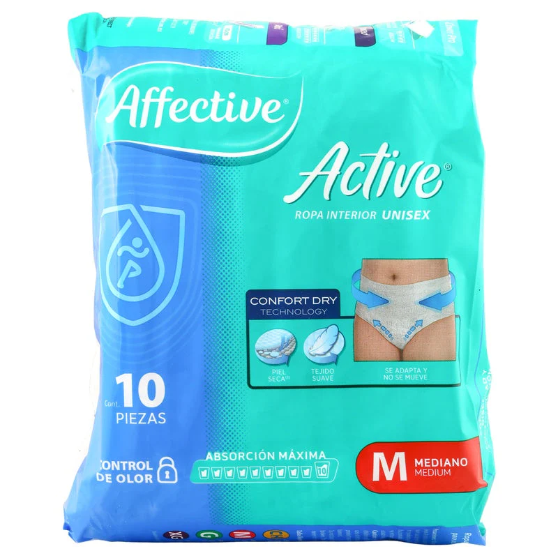 Pañal Affective Safe Pants Adulto Unitalla Con 10 Piezas - Image 4