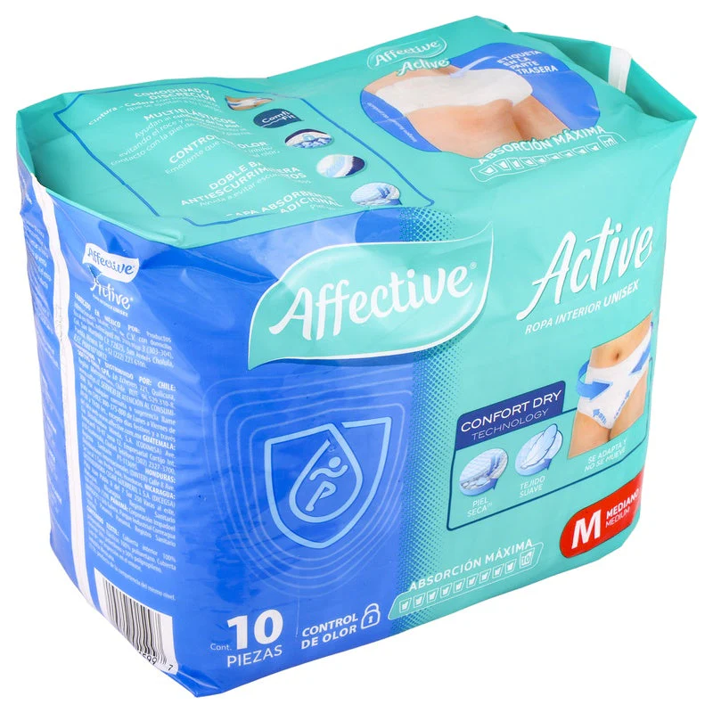 Pañal Affective Safe Pants Adulto Unitalla Con 10 Piezas - Image 6