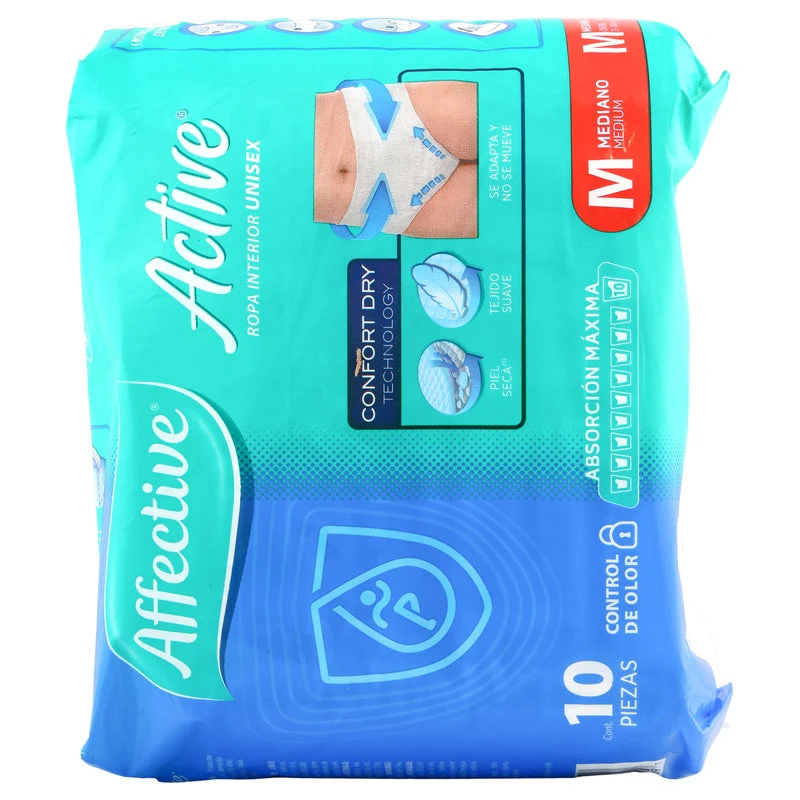 Pañal Affective Safe Pants Adulto Unitalla Con 10 Piezas - Image 8