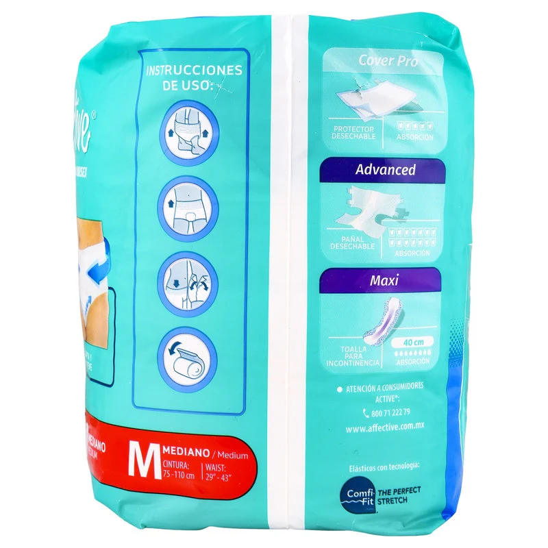 Pañal Affective Safe Pants Adulto Unitalla Con 10 Piezas - Image 9