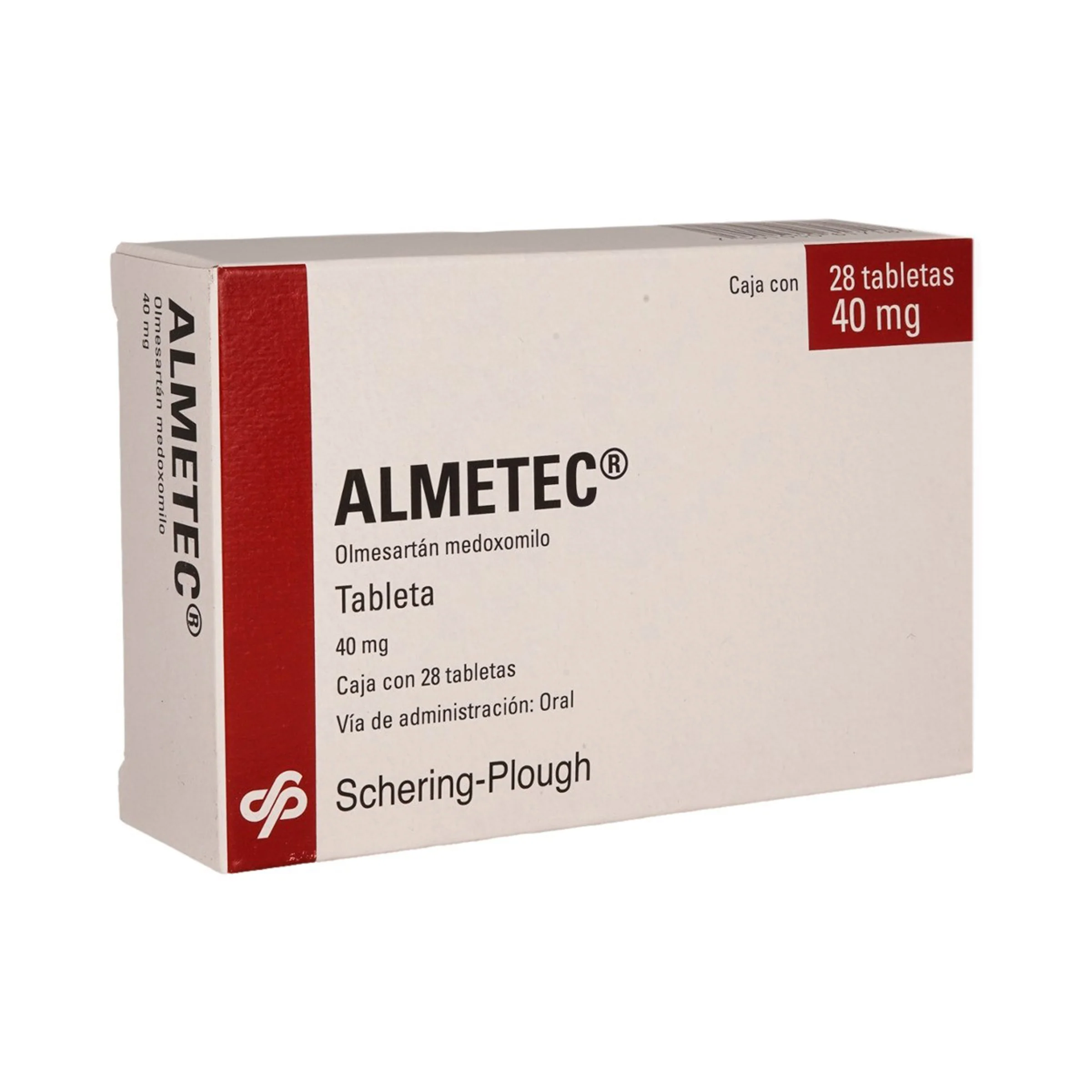 Almetec 40 Mg Con 28 Tabletas - Image 2