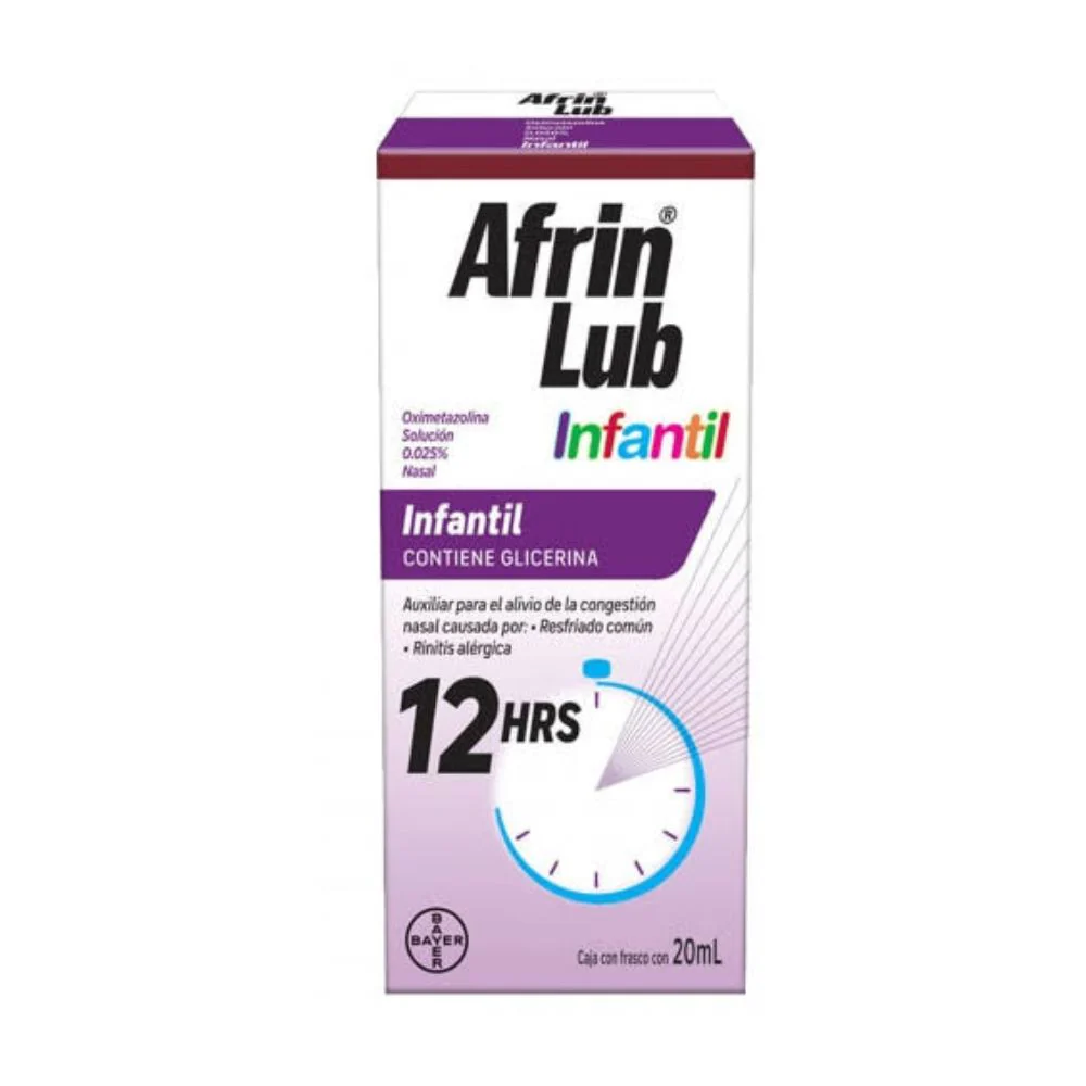 Afrin Lub Inf 25 Mg Spray 20 Ml