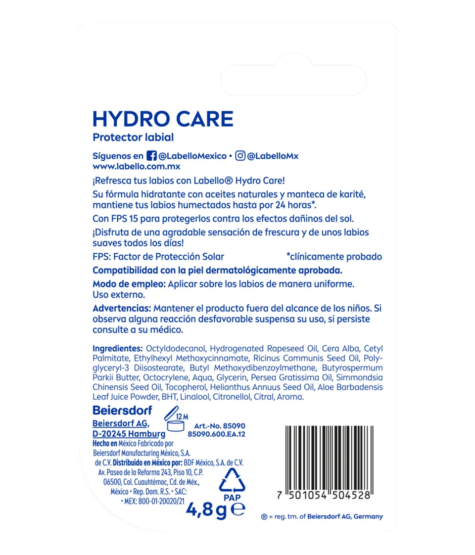 Pomada Para Labios Labello Hydro-C4.7G - Image 2