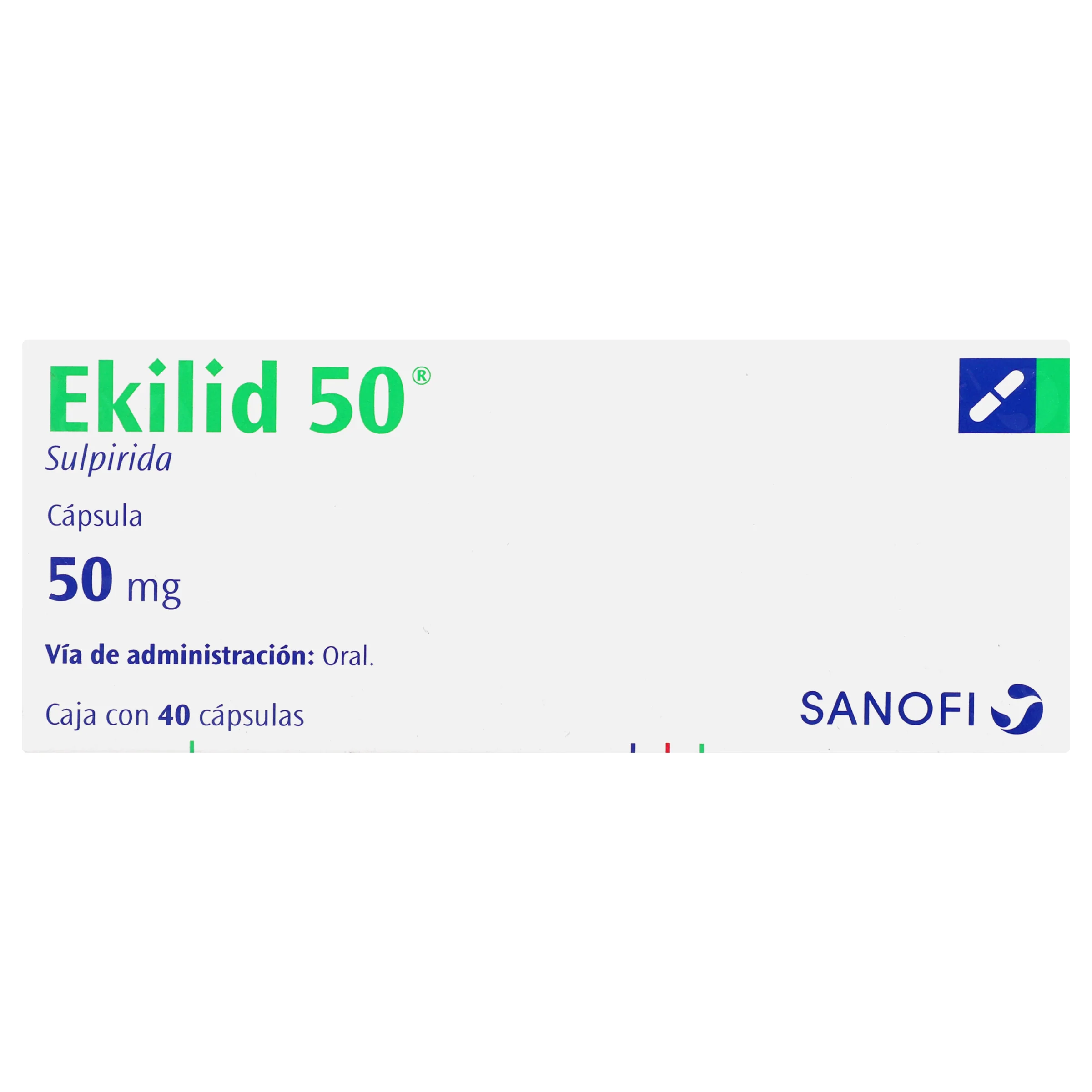 Ekilid 50 Mg Con 40 Capsulas - Image 2